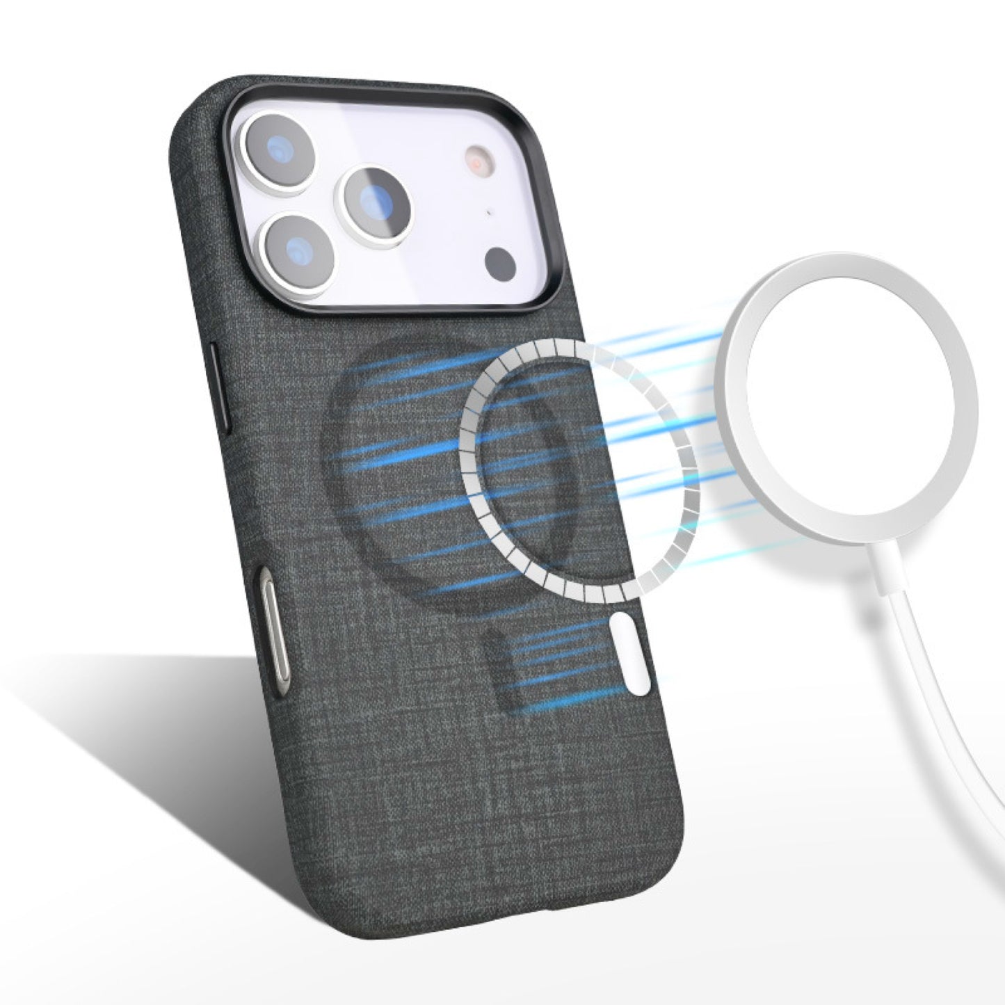 NexTECH® | Magnetic TechWoven Protective Case for iPhone 17 Pro/Max/Air