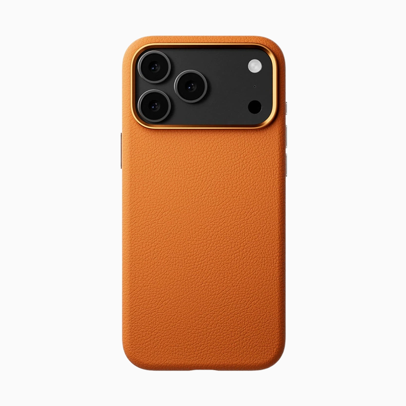 NexTECH® | Vegan Leather Case with AI Button for iPhone 17 Pro/Max/Air