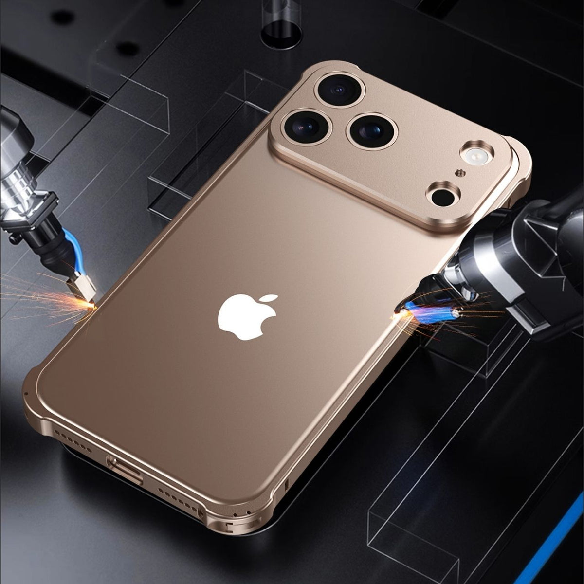 NexTECH® | Metal Bezel Case with Corner Protection for iPhone