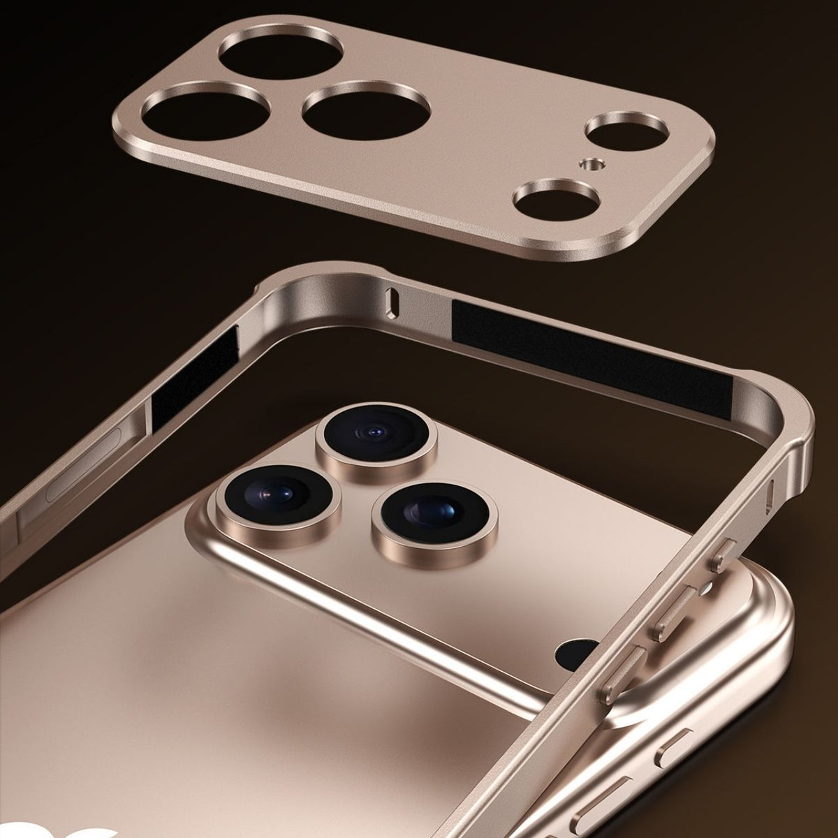 NexTECH® | Metal Bezel Case with Corner Protection for iPhone