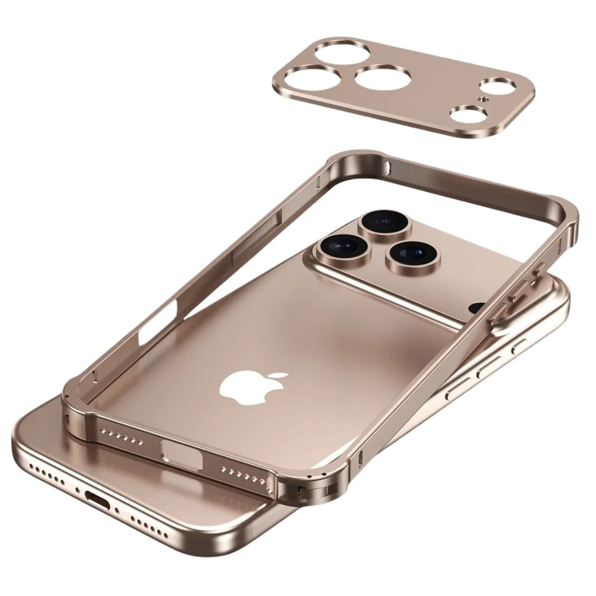 NexTECH® | Metal Bezel Case with Corner Protection for iPhone