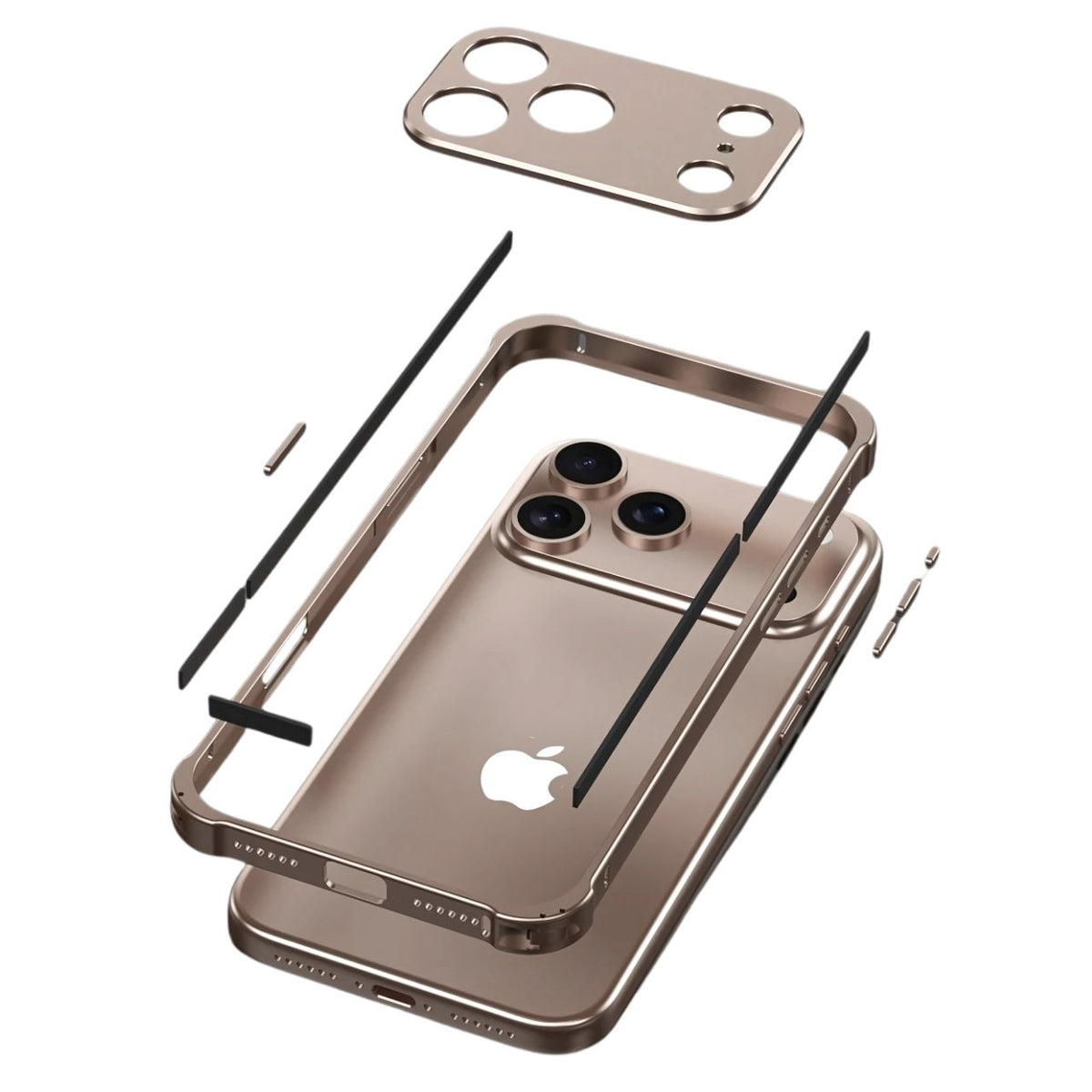 NexTECH® | Metal Bezel Case with Corner Protection for iPhone