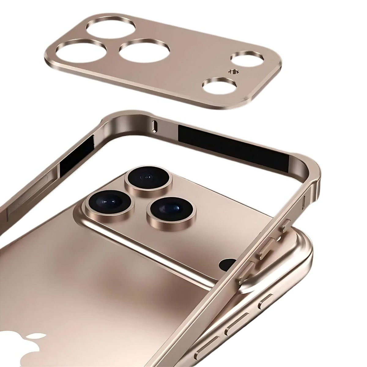 NexTECH® | Metal Bezel Case with Corner Protection for iPhone