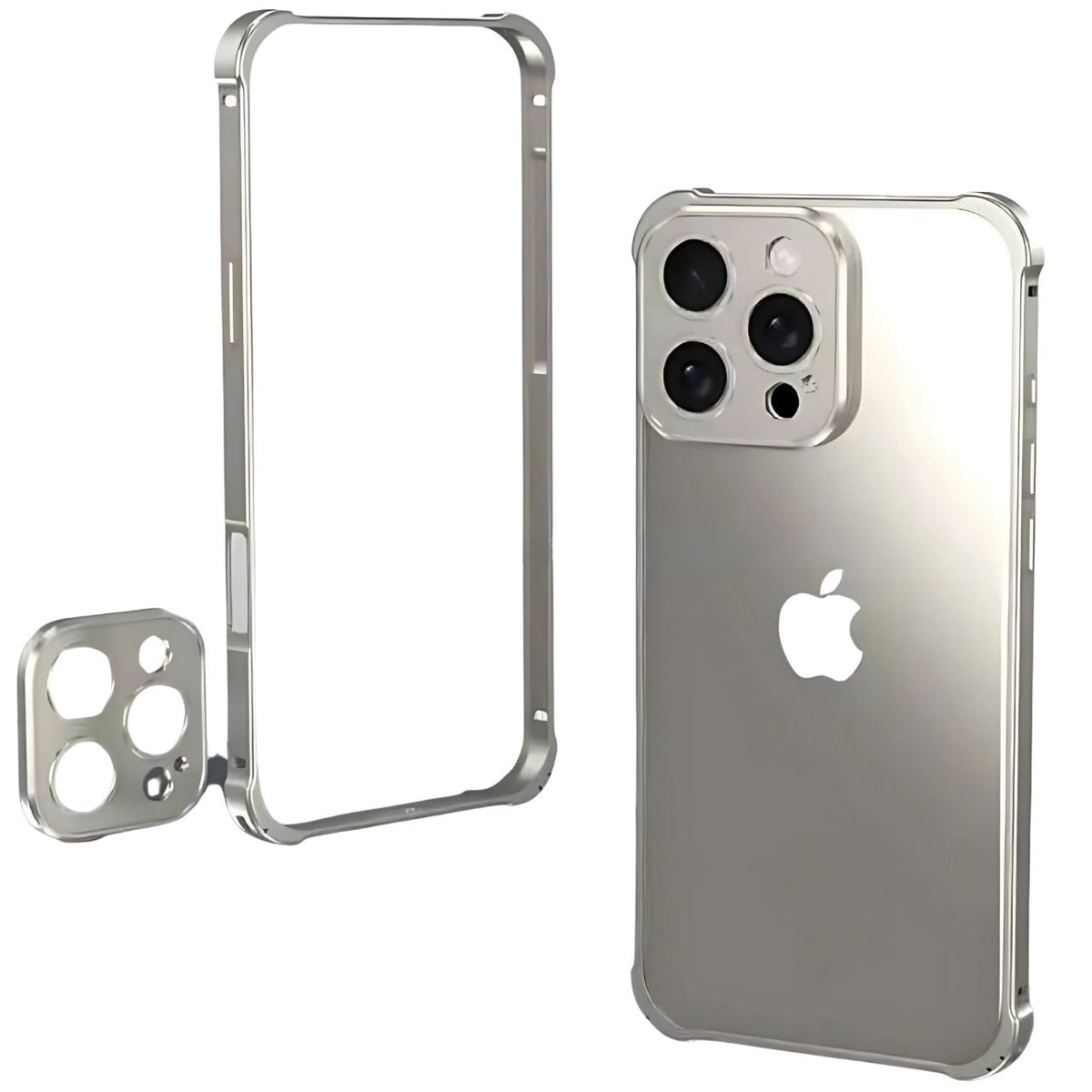 NexTECH® | Metal Bezel Case with Corner Protection for iPhone