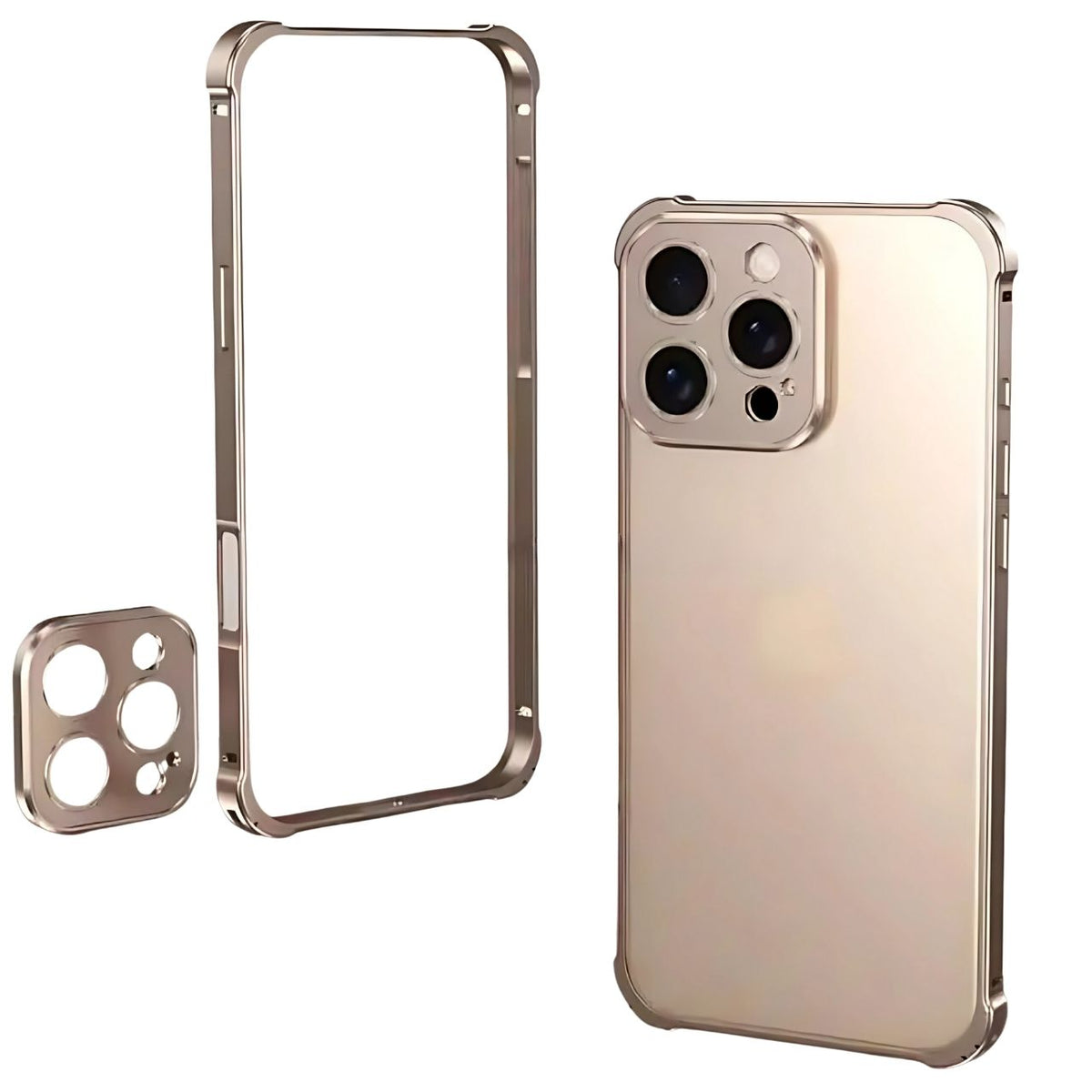NexTECH® | Metal Bezel Case with Corner Protection for iPhone
