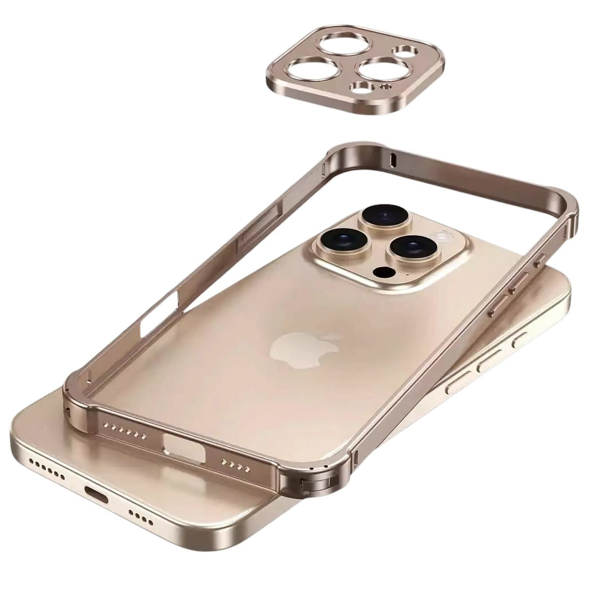 NexTECH® | Metal Bezel Case with Corner Protection for iPhone