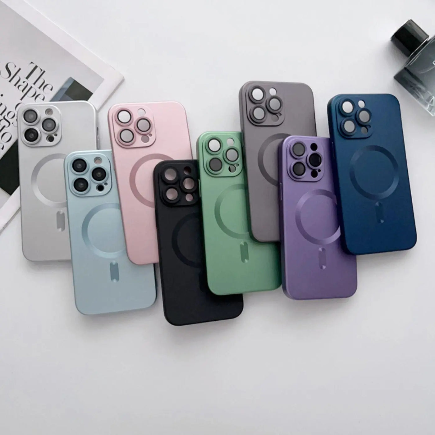 NexTECH® | Ultra-Thin Magnetic Case with Lens Protection for iPhone