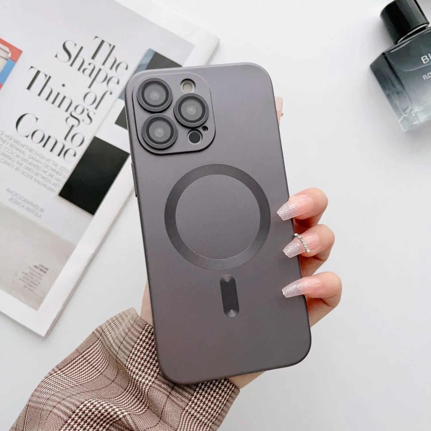 NexTECH® | Ultra-Thin Magnetic Case with Lens Protection for iPhone