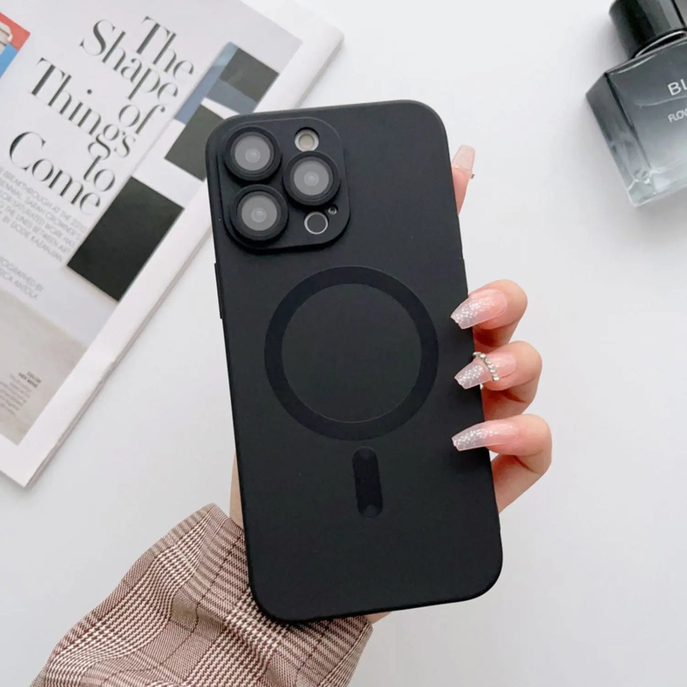 NexTECH® | Ultra-Thin Magnetic Case with Lens Protection for iPhone