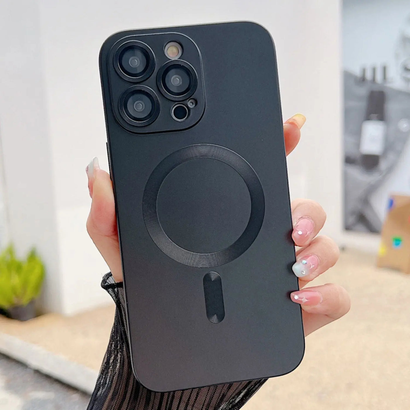 NexTECH® | Ultra-Thin Magnetic Case with Lens Protection for iPhone