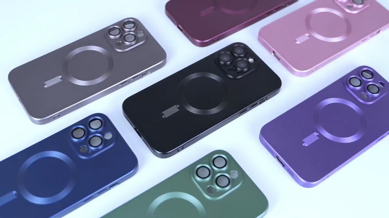 NexTECH® | Ultra-Thin Magnetic Case with Lens Protection for iPhone