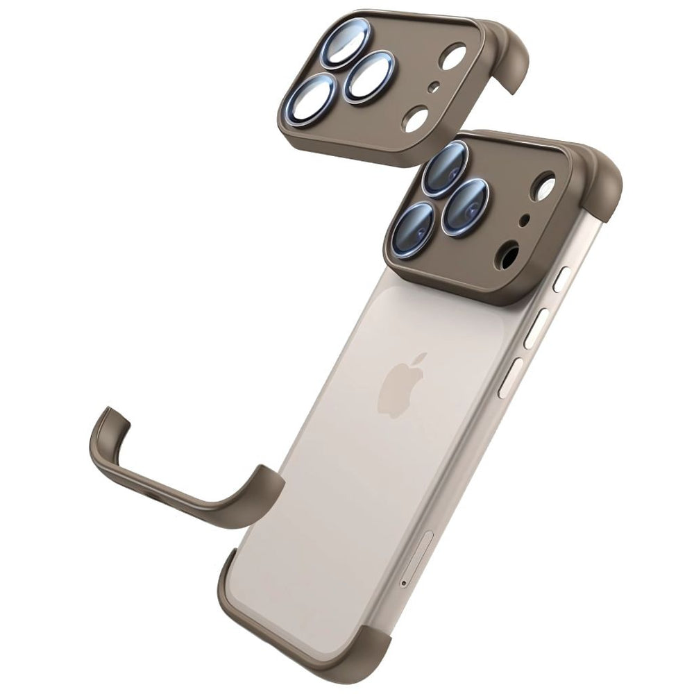 NexTECH® | Bezel-less Shockproof Case with Corner Pads & Lens Protection for iPhone - NexTECH - iPhone 17