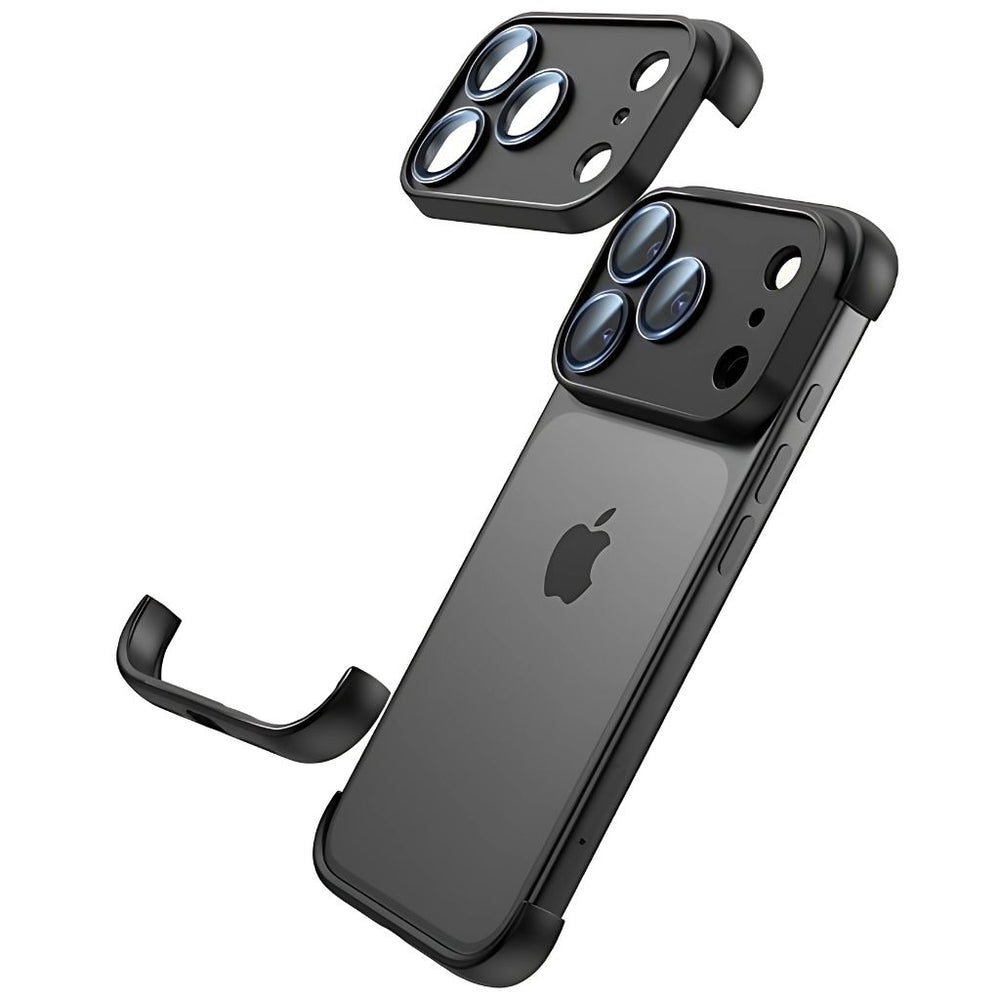 NexTECH® | Bezel-less Shockproof Case with Corner Pads & Lens Protection for iPhone - NexTECH - iPhone 17