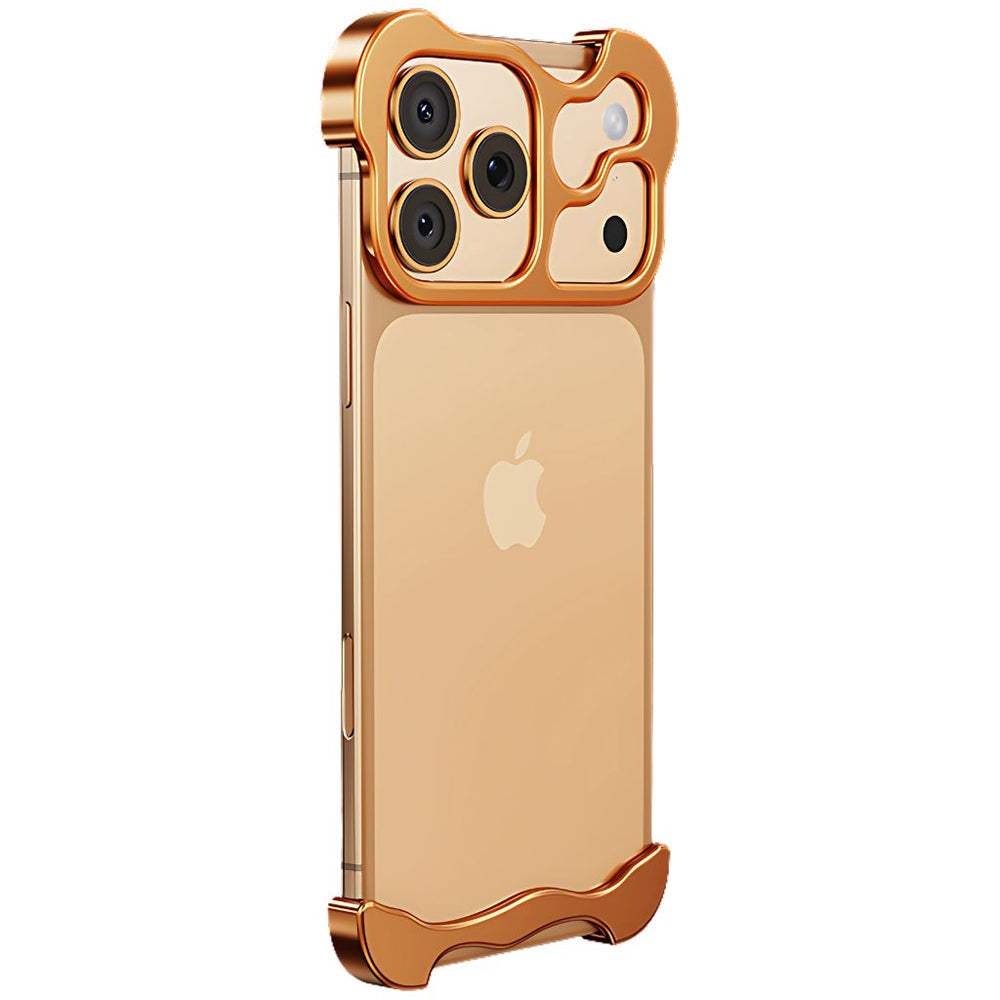 NexTECH® | Bezel-less Shockproof Case with Metallic Protection for iPhone