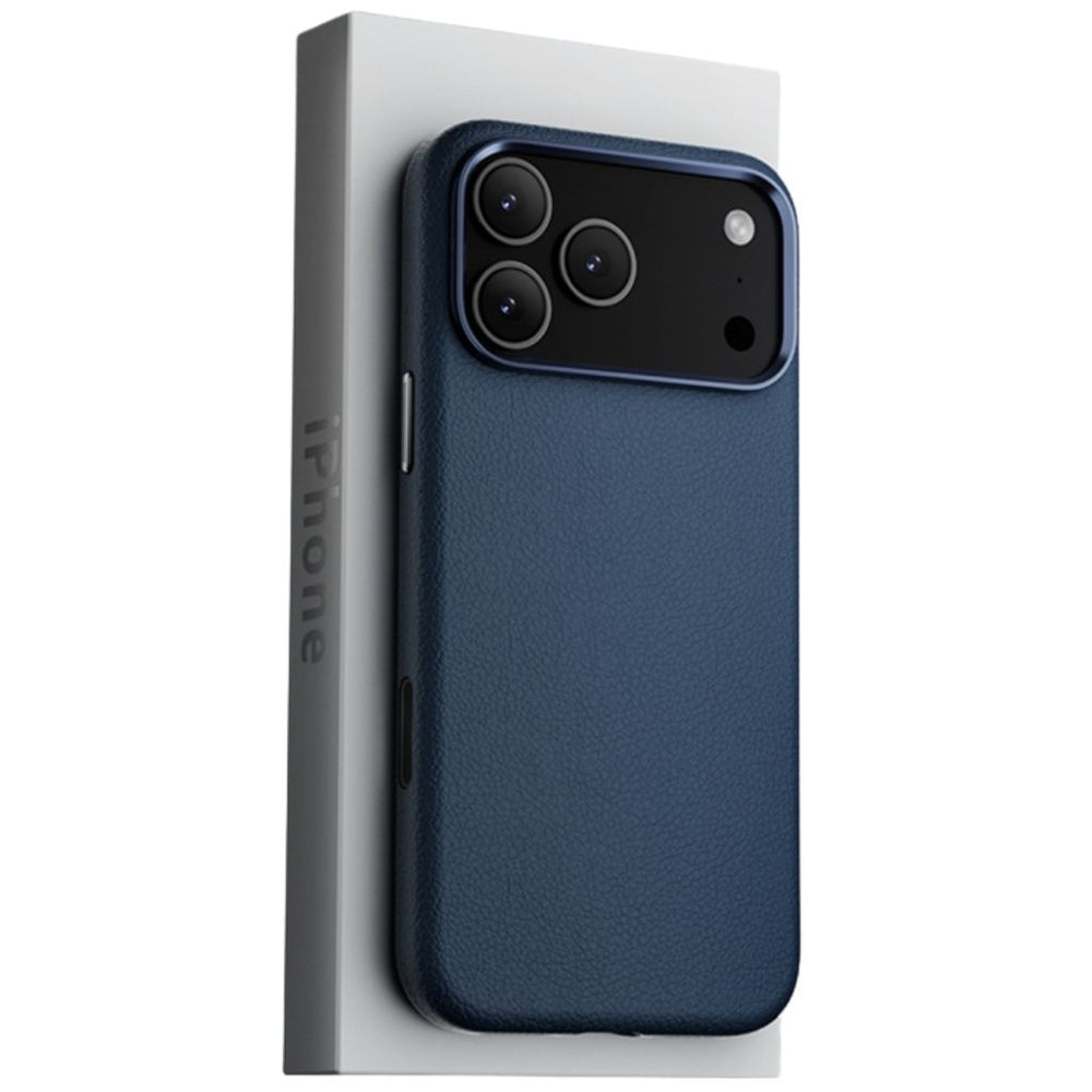 NexTECH® | Vegan Leather Case with AI Button for iPhone 17 Pro/Max/Air