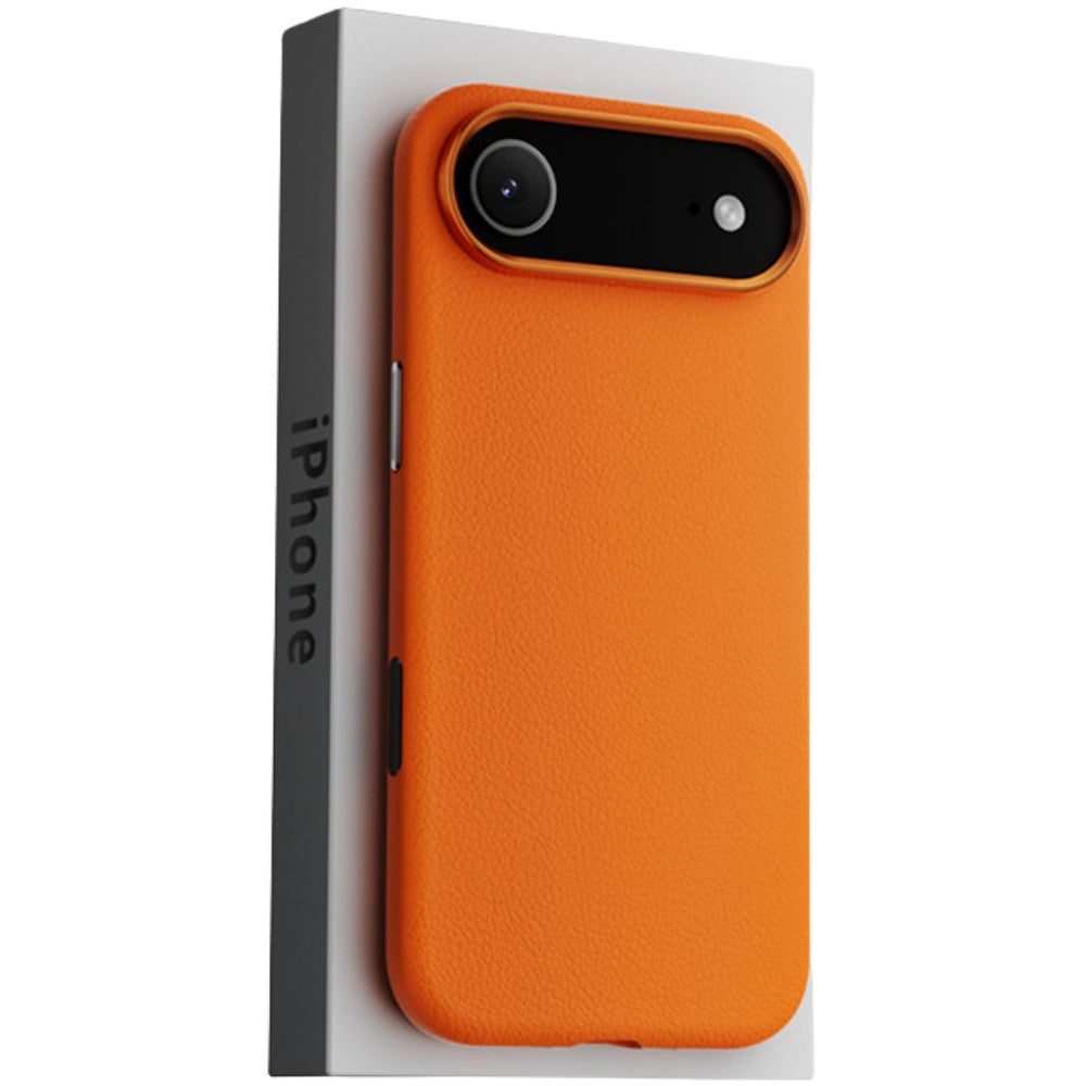 NexTECH® | Vegan Leather Case with AI Button for iPhone 17 Pro/Max/Air