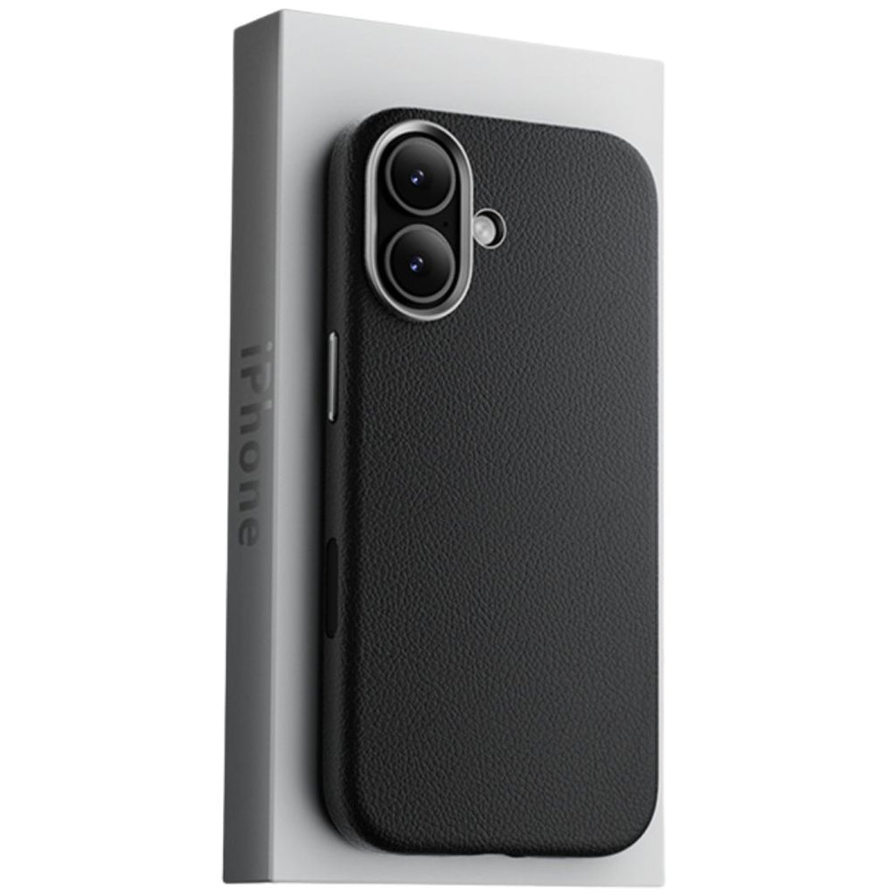 NexTECH® | Vegan Leather Case with AI Button for iPhone 17 Pro/Max/Air