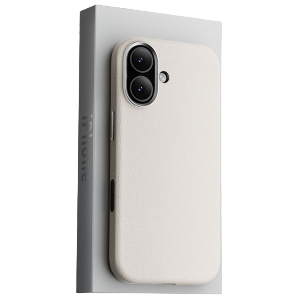 NexTECH® | Vegan Leather Case with AI Button for iPhone 17 Pro/Max/Air