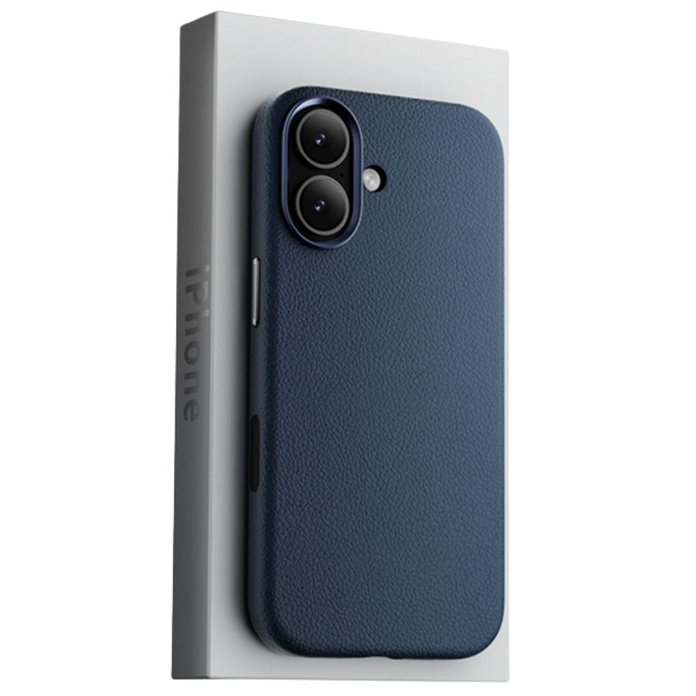 NexTECH® | Vegan Leather Case with AI Button for iPhone 17 Pro/Max/Air