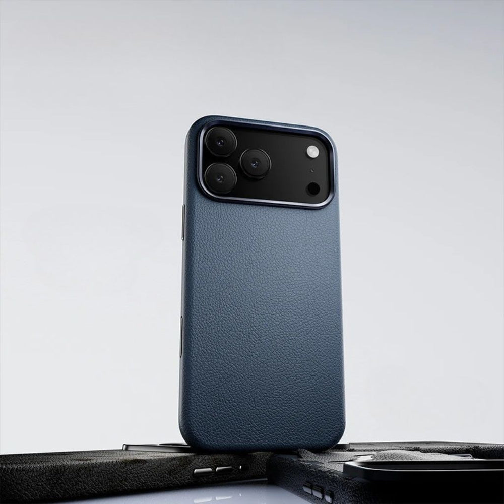 NexTECH® | Vegan Leather Case with AI Button for iPhone 17 Pro/Max/Air