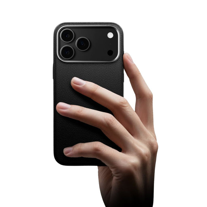 NexTECH® | Vegan Leather Case with AI Button for iPhone 17 Pro/Max/Air