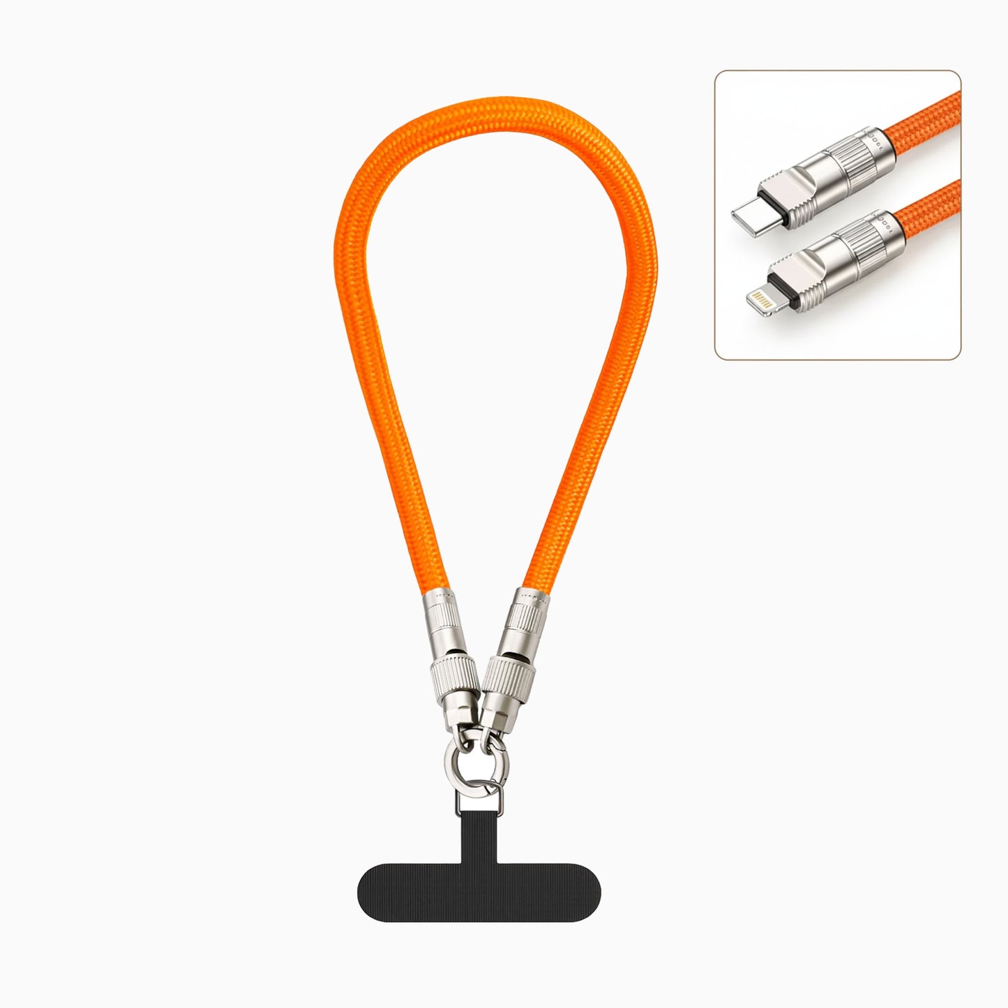 NexTECH® | Portable Braided Lanyard/Strap Charging Cable