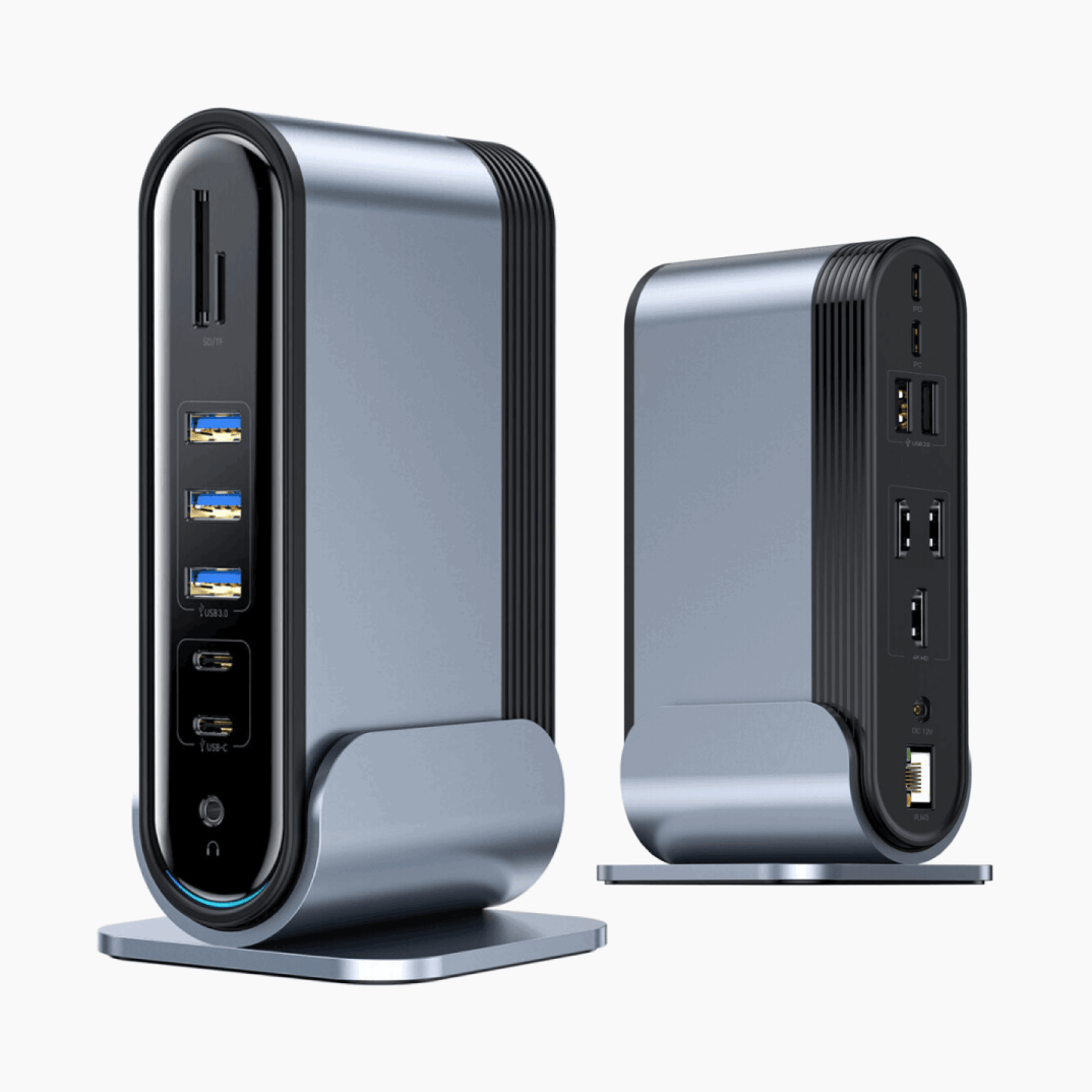 NexTECH® | 17-in-1 Docking Station with Type-C/PD/HMDI/SD/TF/USB - NexTECH