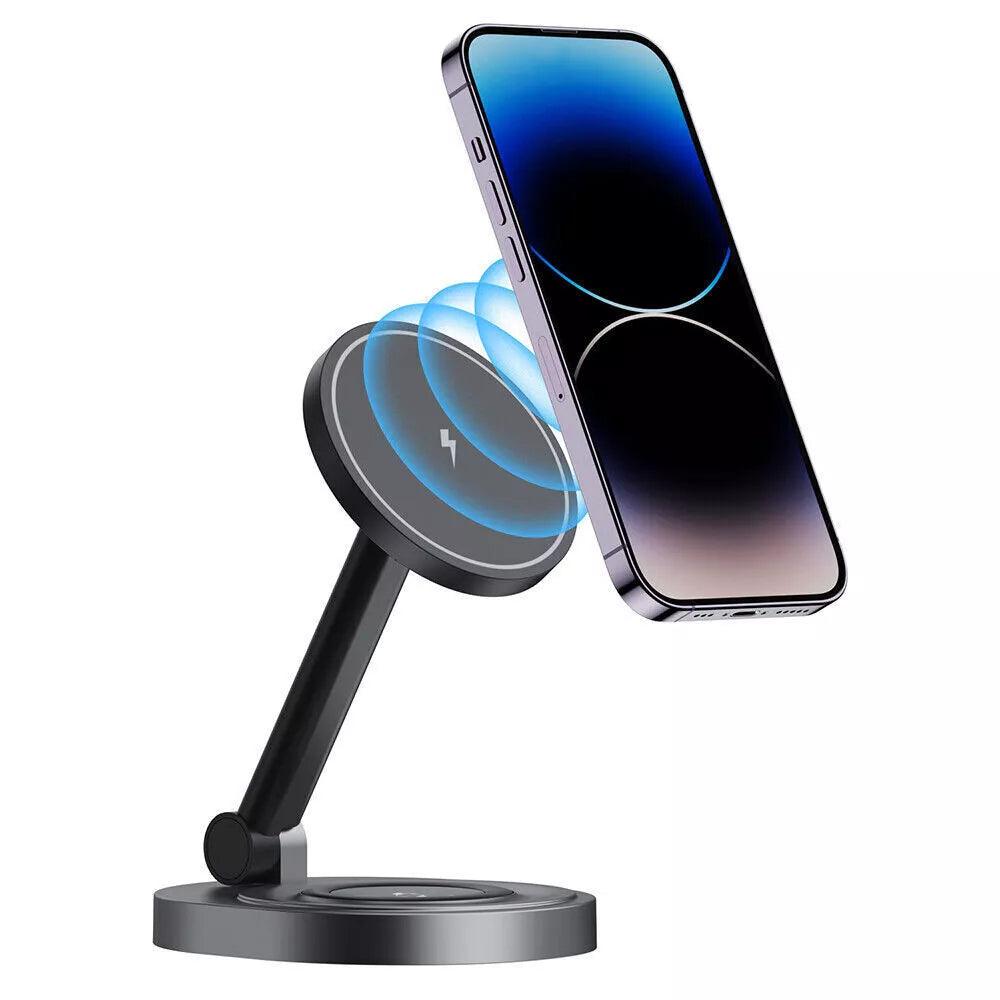 NexTECH® | 2-in-1 Foldable Magnetic Wireless Charger - NexTECH