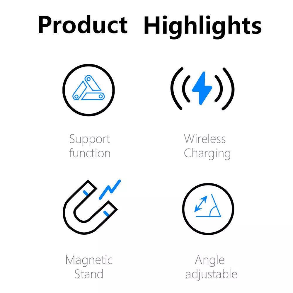 NexTECH® | 2-in-1 Foldable Magnetic Wireless Charger - NexTECH