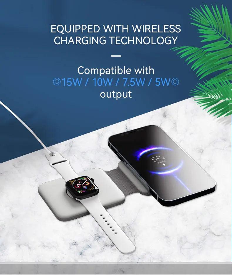 NexTECH® | 2-in-1 Wireless Charger for MagSafe - NexTECH