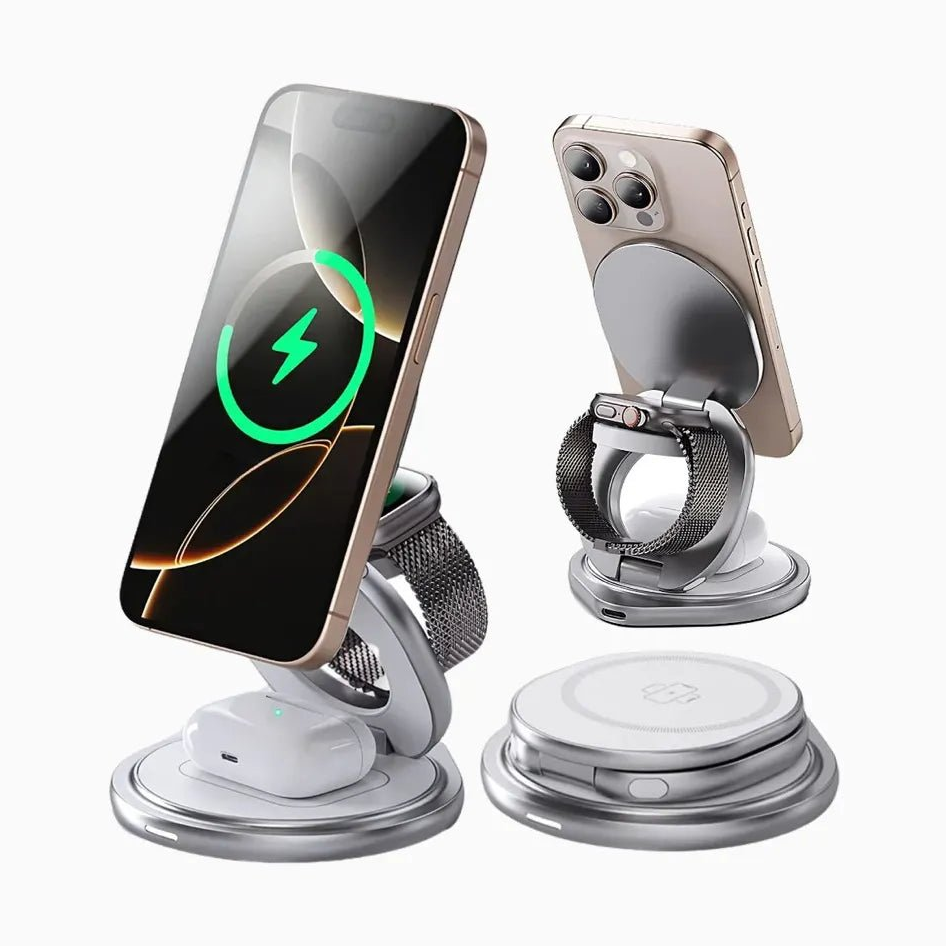 NexTECH® | 3-in-1 Foldable Wireless Charger - NexTECH