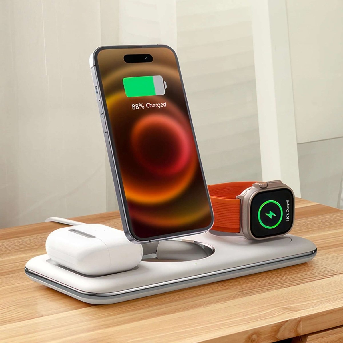 NexTECH® | 3-in-1 Foldable Wireless Charging Station - NexTECH