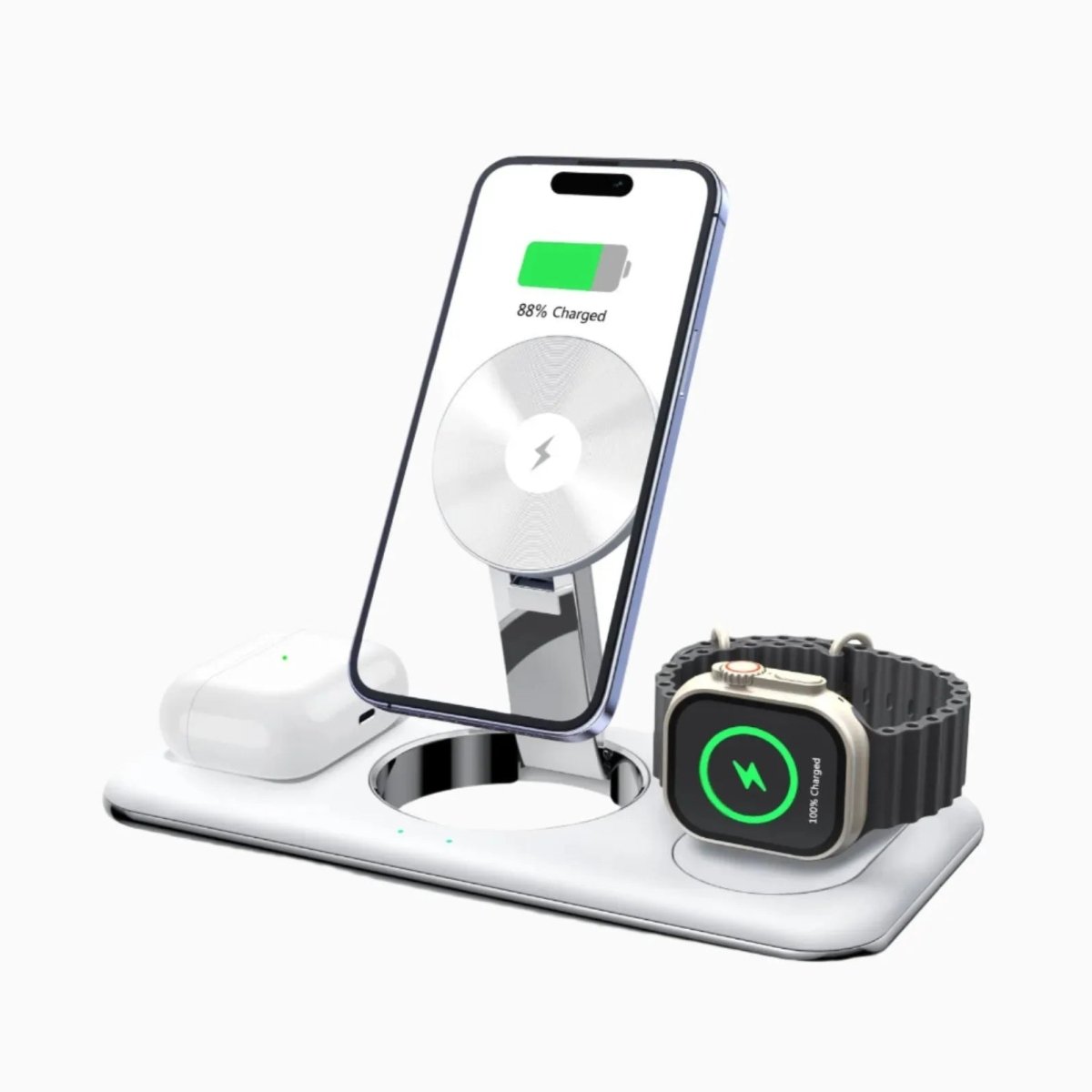 NexTECH® | 3-in-1 Foldable Wireless Charging Station - NexTECH