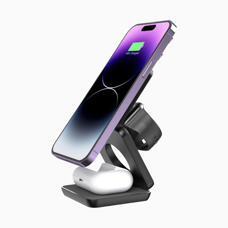 NexTECH® | 3-in-1 Foldable Wireless Charging Station for MagSafe - NexTECH