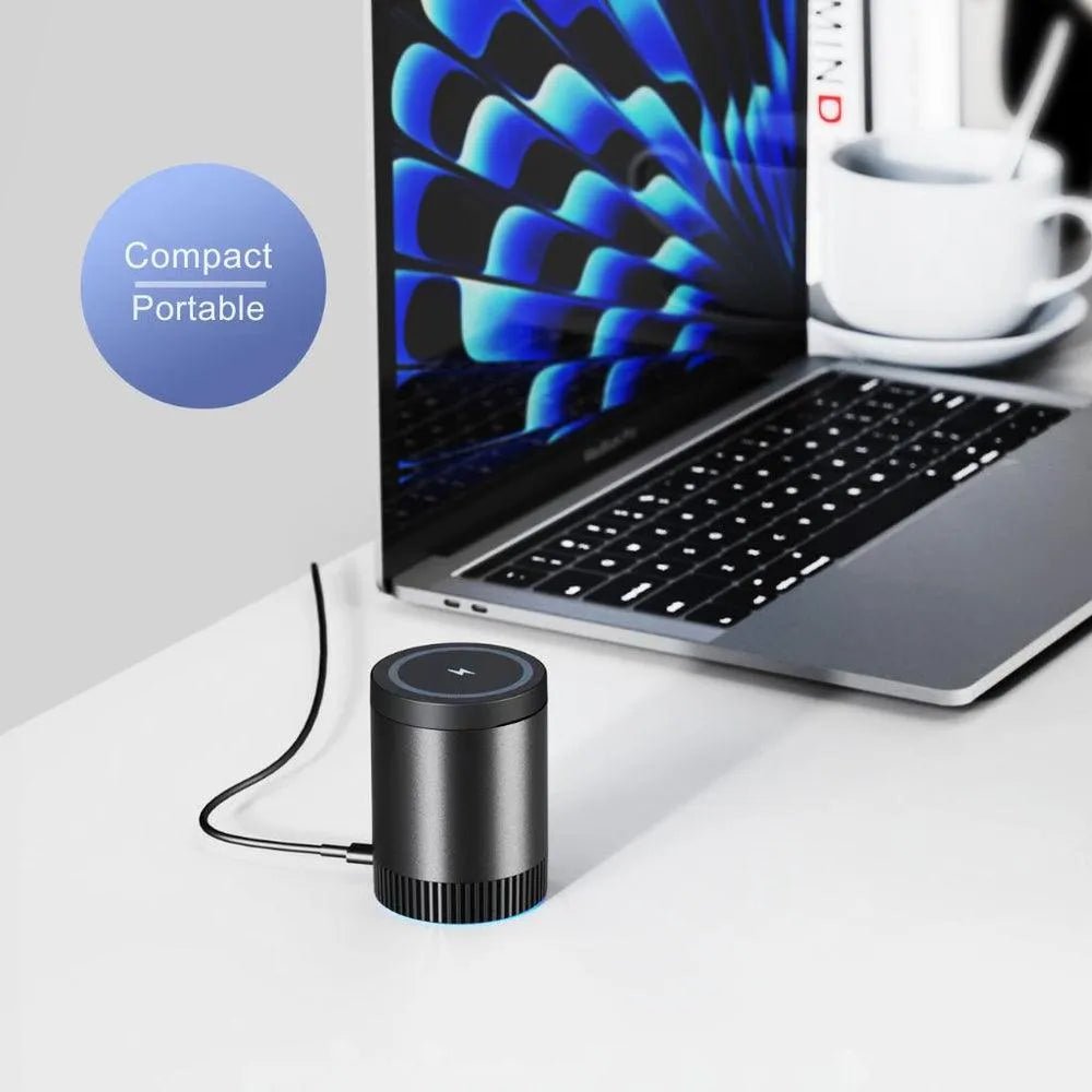 NexTECH® | 3-in-1 Magnetic Charging Station with Ambient Light - NexTECH