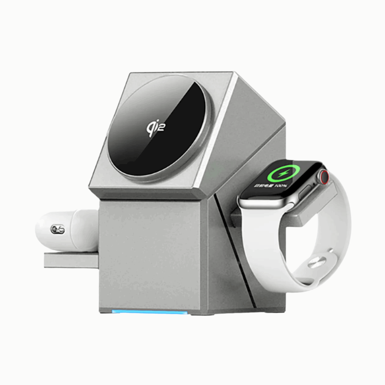 NexTECH® | 3-in-1 MagSafe Rotating Wireless Charging Station - NexTECH