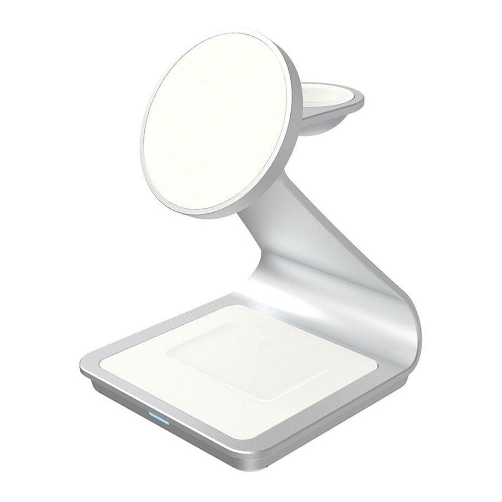 NexTECH® | 3-in-1 Metal Magnetic Wireless Charger - NexTECH