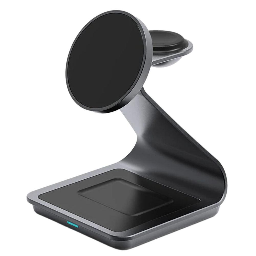 NexTECH® | 3-in-1 Metal Magnetic Wireless Charger - NexTECH