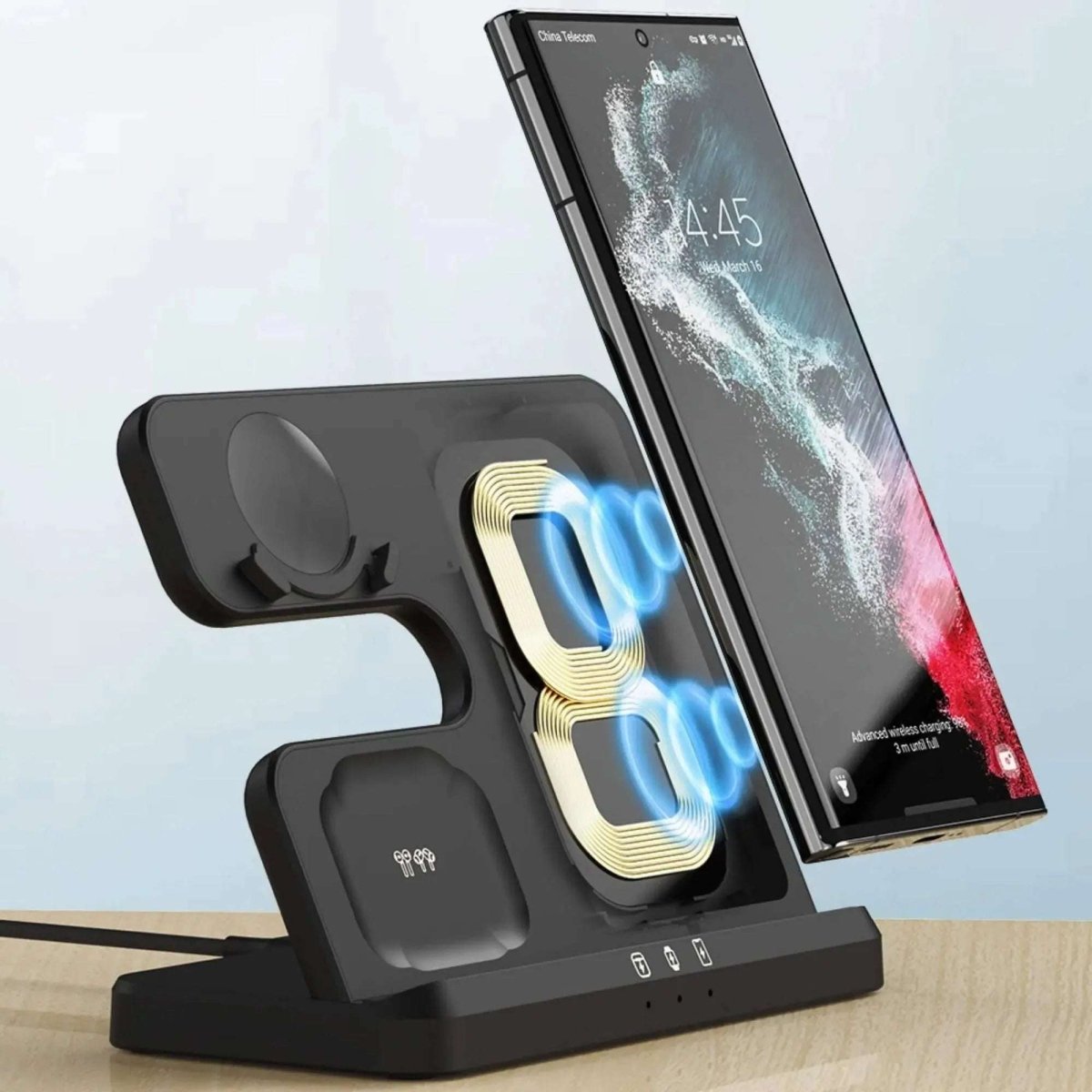 NexTECH® | 3-in-1 Wireless Charger for Samsung - NexTECH
