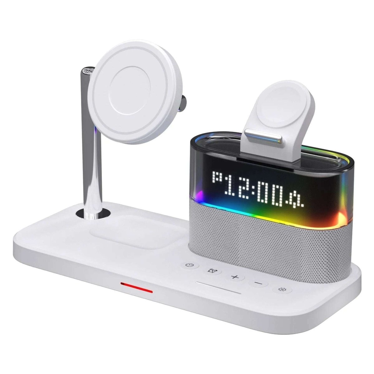 NexTECH® | 3 - in - 1 Wireless Charger With Alarm Clock - NexTECHCJYD195537502BY