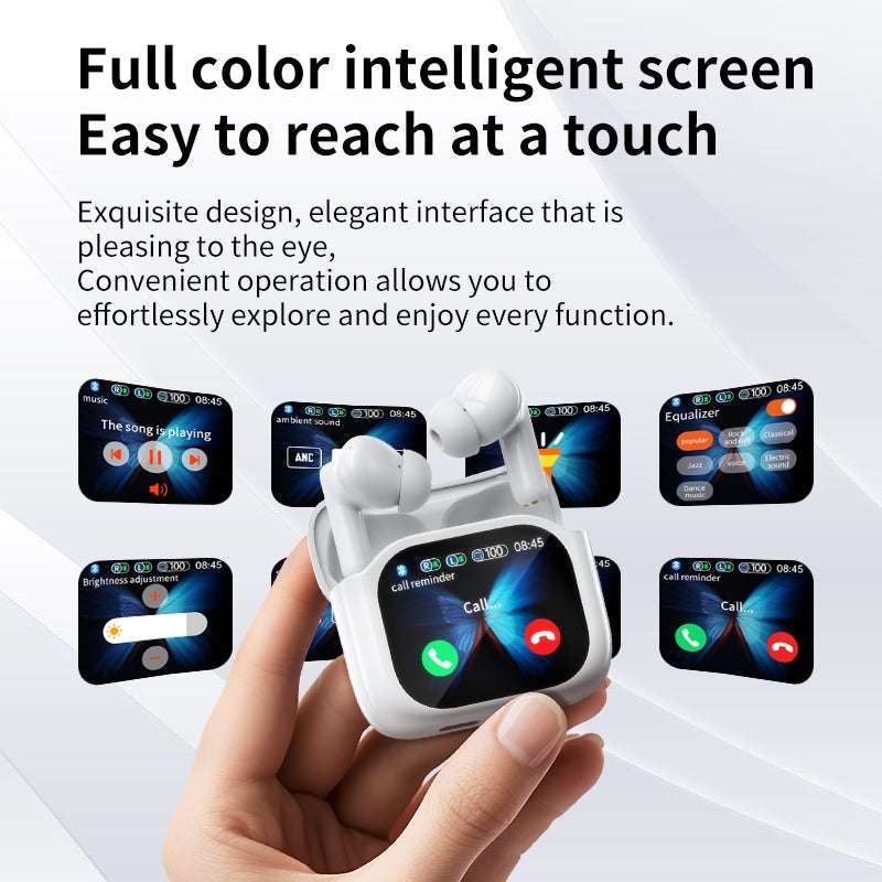 NexTECH® | AI Translation In - ear Earbuds with LCD Screen - NexTECH5879413783983