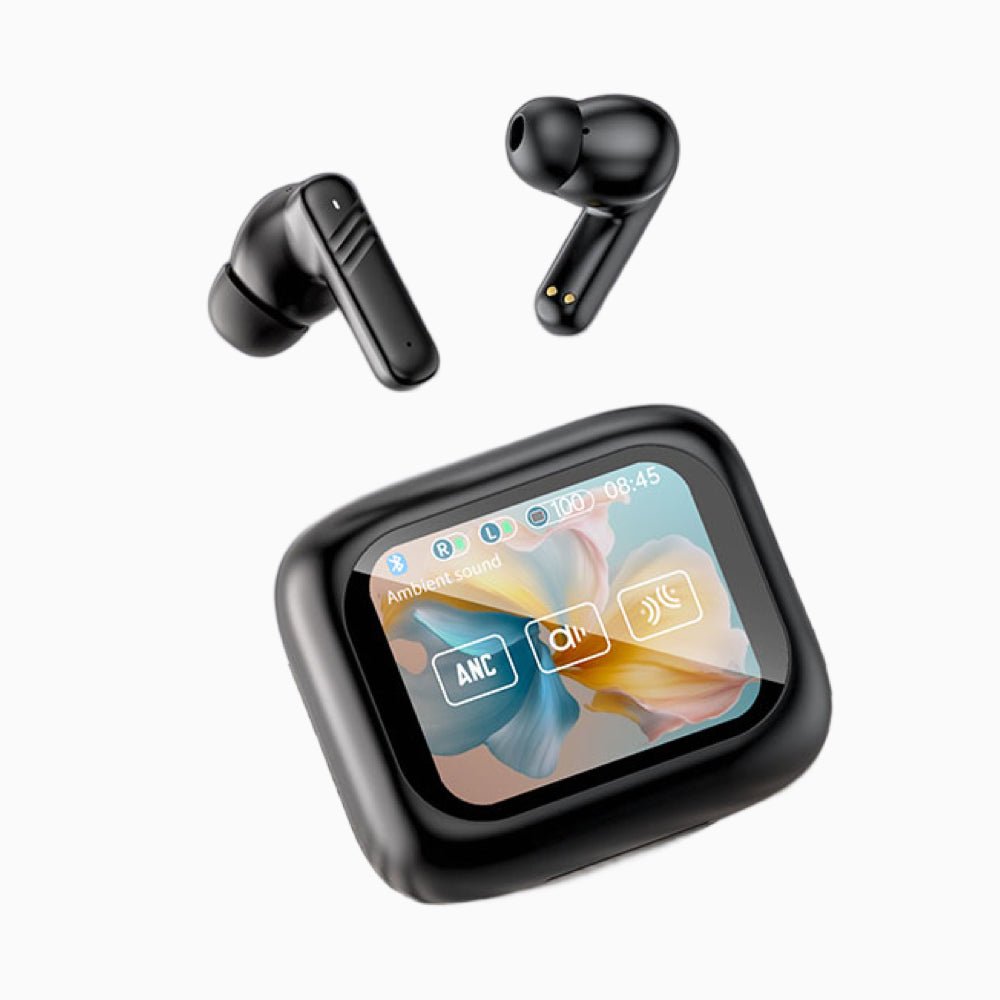 NexTECH® | AI Translation In-ear Earphones with LCD Screen - NexTECH