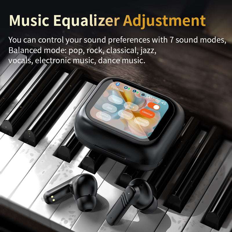 NexTECH® | AI Translation In-ear Earphones with LCD Screen - NexTECH