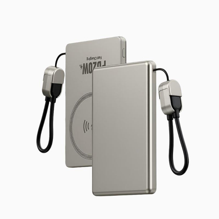NexTECH® | Aluminum Ultra Slim Fast Charging Power Bank Wireless for MagSafe