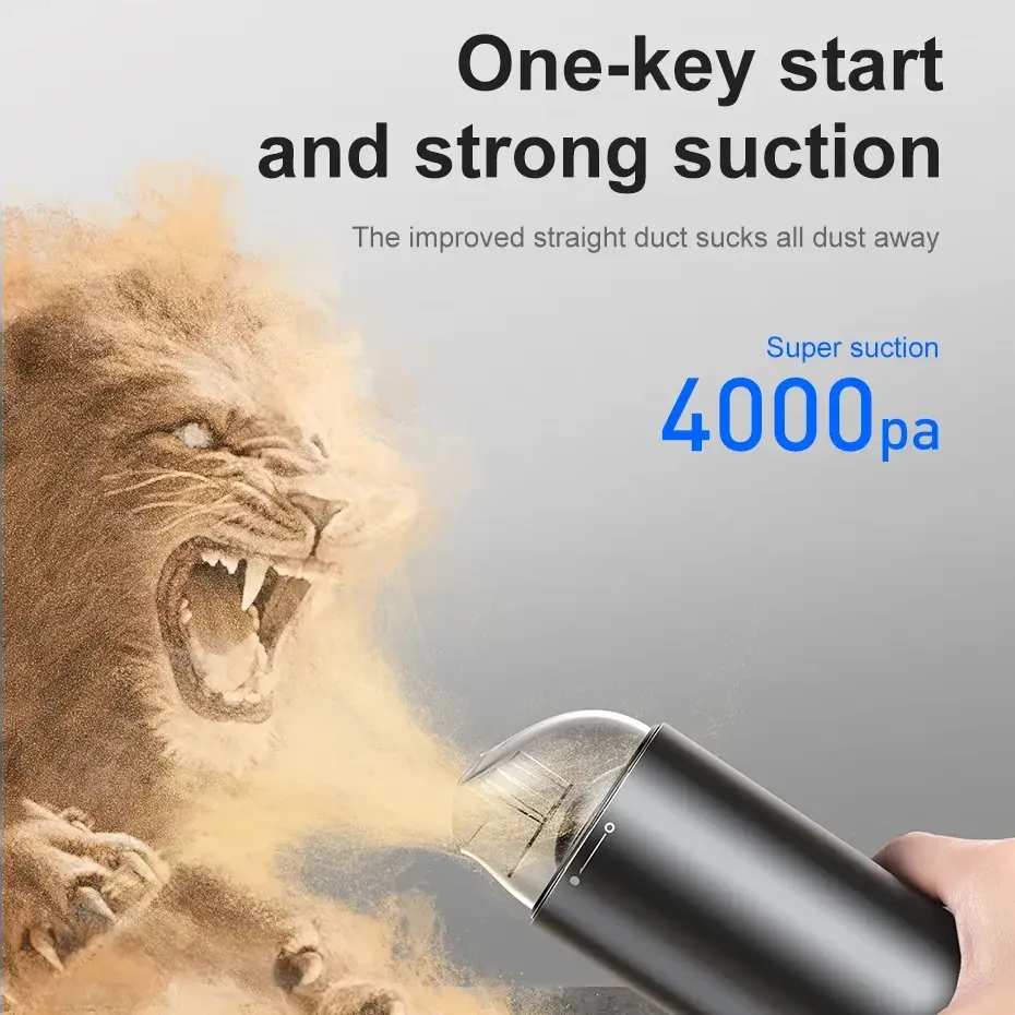 NexTECH® | Capsule Portable Wireless Car Vacuum - NexTECH