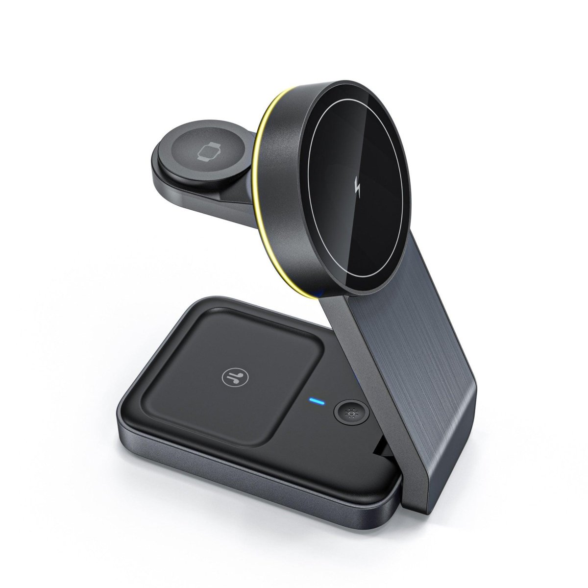 NexTECH® | Foldable 3 - in - 1 Wireless Magnetic Charger - NexTECHCJYD197127602BY