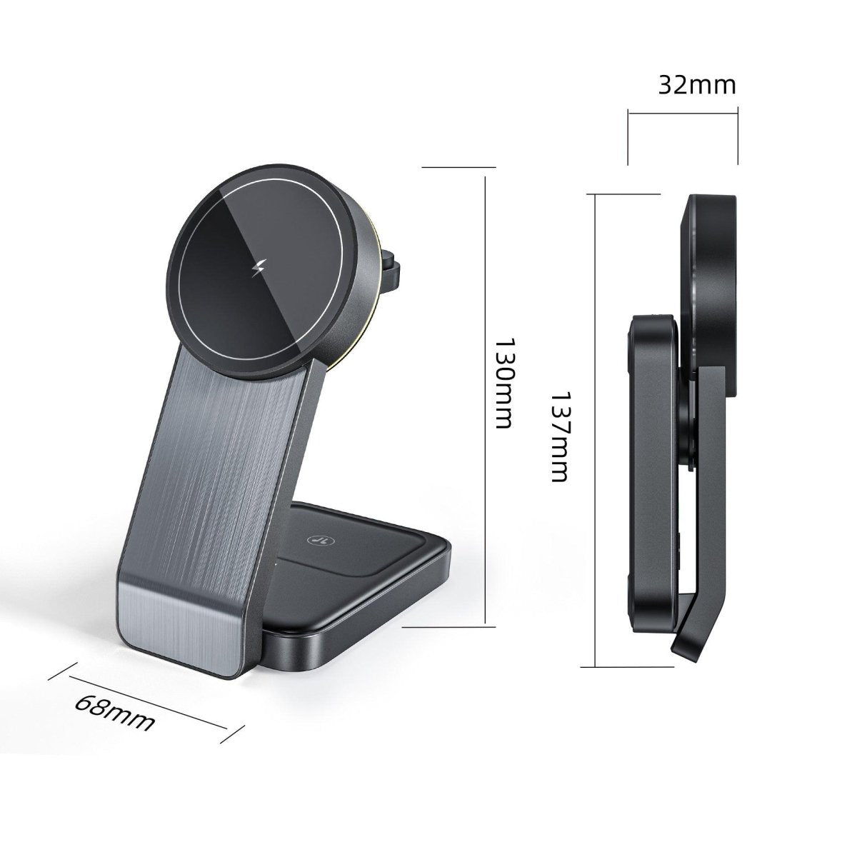 NexTECH® | Foldable 3 - in - 1 Wireless Magnetic Charger - NexTECHCJYD197127602BY