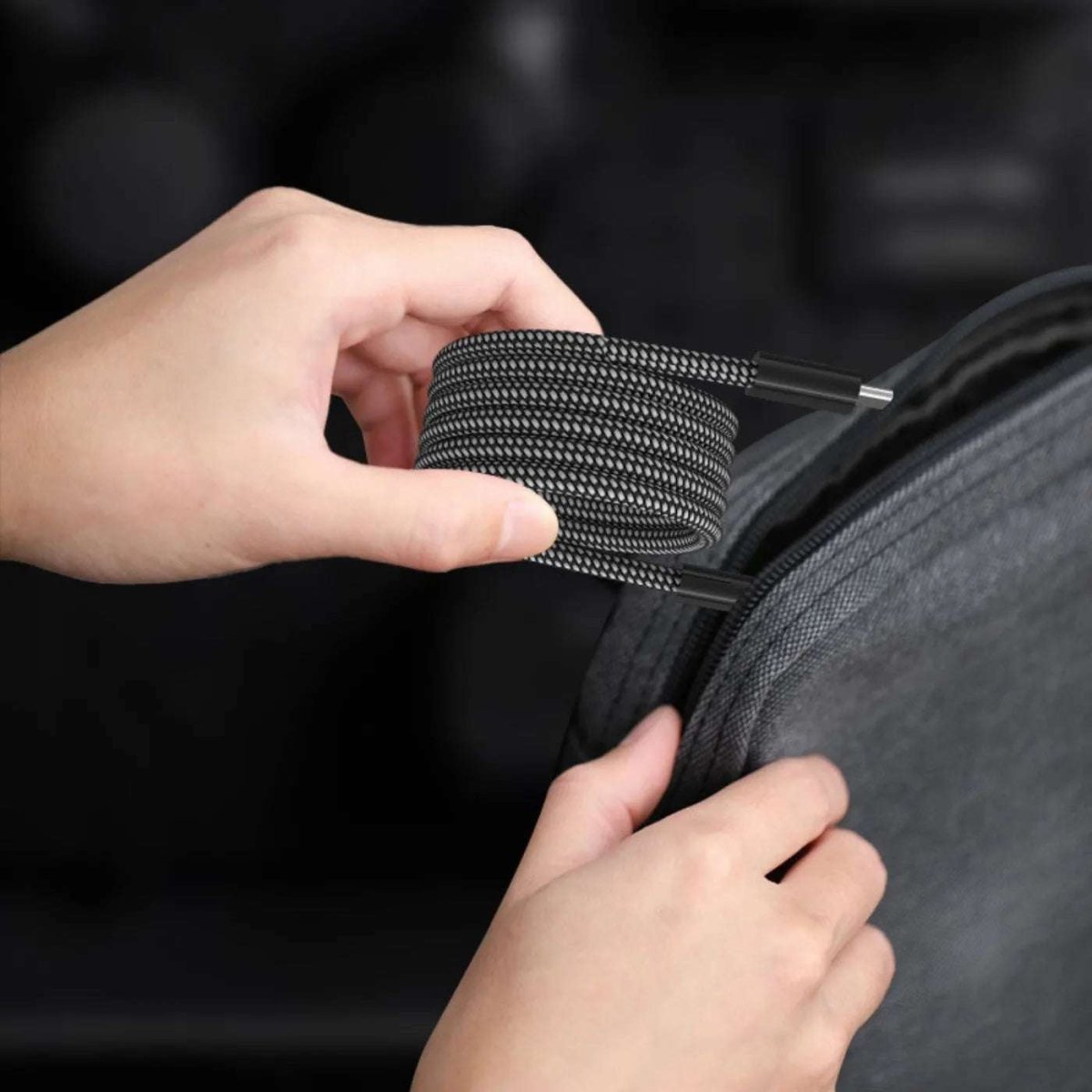 NexTECH® | Magnetic Coiling Fast Charging Cable(3.3ft/1m) - NexTECH