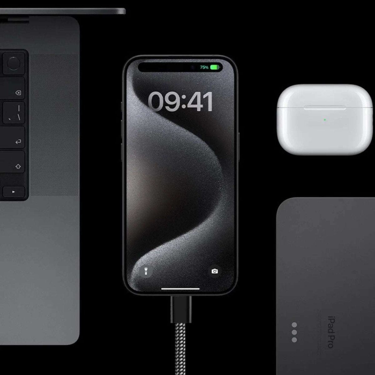 NexTECH® | Magnetic Coiling Fast Charging Cable(3.3ft/1m) - NexTECH