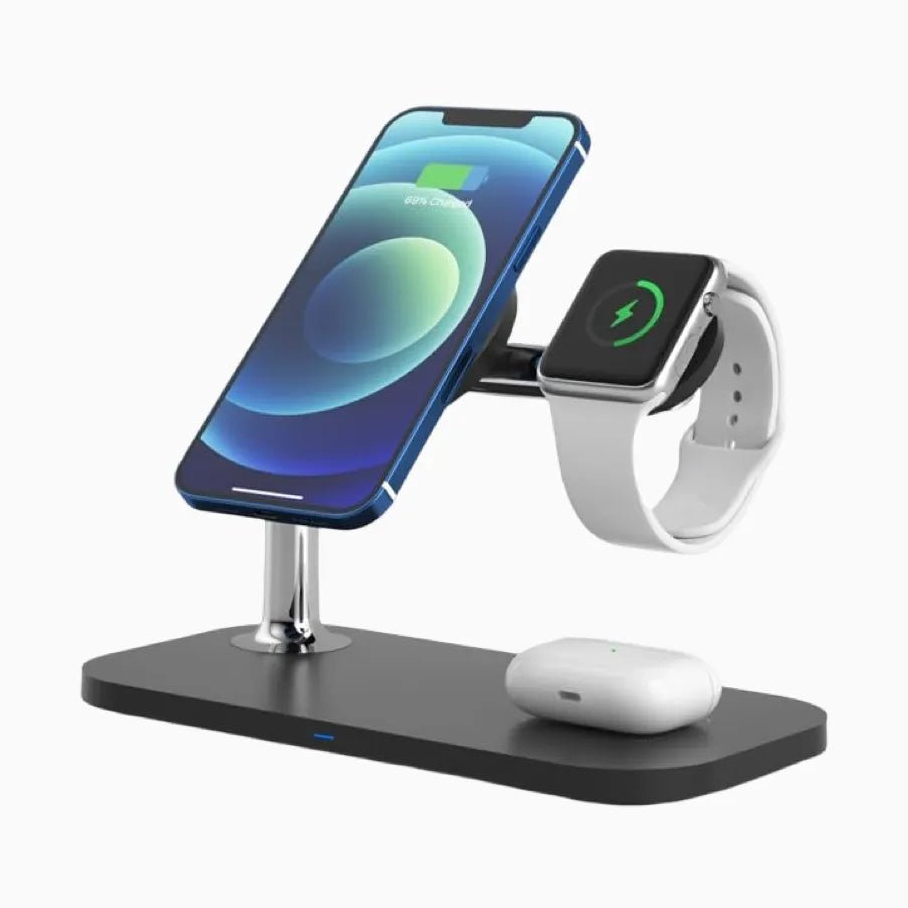 NexTECH® | Multifunction Magnetic 3-in-1 Wireless Charger for MagSafe - NexTECH